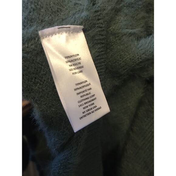 Tahari Women’s Cardigan/Sweater Soft Oversized Alpine Green Color Size S - Picture 11 of 16